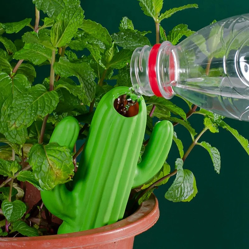 Автоматическая система капельного орошения в форме кактуса капельница для