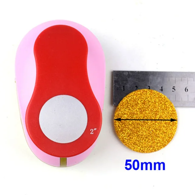 

1pc 50mm Circle Leaf Flower Punch Craft Foam Puncher Kid DIY Paper Cutter Scrapbooking Flower Hole Punches Freeship butterfly