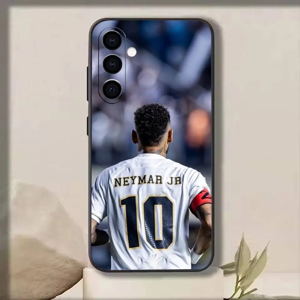 Фото Чехол для телефона N-Neymar-Brazil-Football-Sport, черный, силиконовый, мягкий, для Samsung Galaxy A73, A72, A71, A70, A53, A52, A51 №5