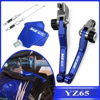 for yamaha yz65 yz 65 2018 dirt bike pivot foldable brake clutch lever stunt clutch easy pull cable system motocross accessories