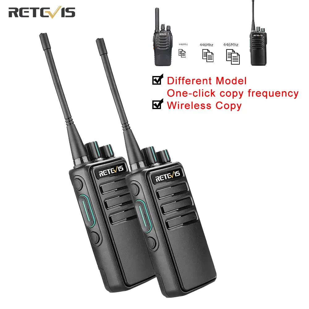 

Walkie Talkie 2 шт. Retevis Walkie-talkies PMR 446 RB629 длинный диапазон легальное Портативное двухстороннее радио ht для гостиничной фабрики охоты