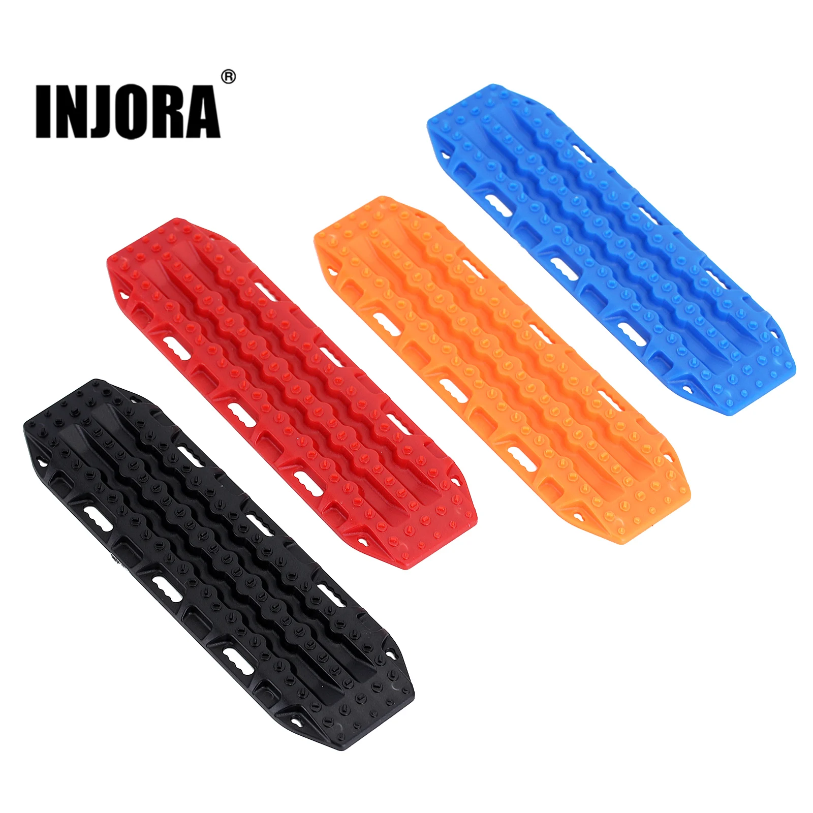 

INJORA 2PCS 134*39mm Plastic Sand Ladder Recovery Board for 1:10 RC Crawler TRX-4 TRX-6 Axial SCX10 Redcat Gen8 VS4-10