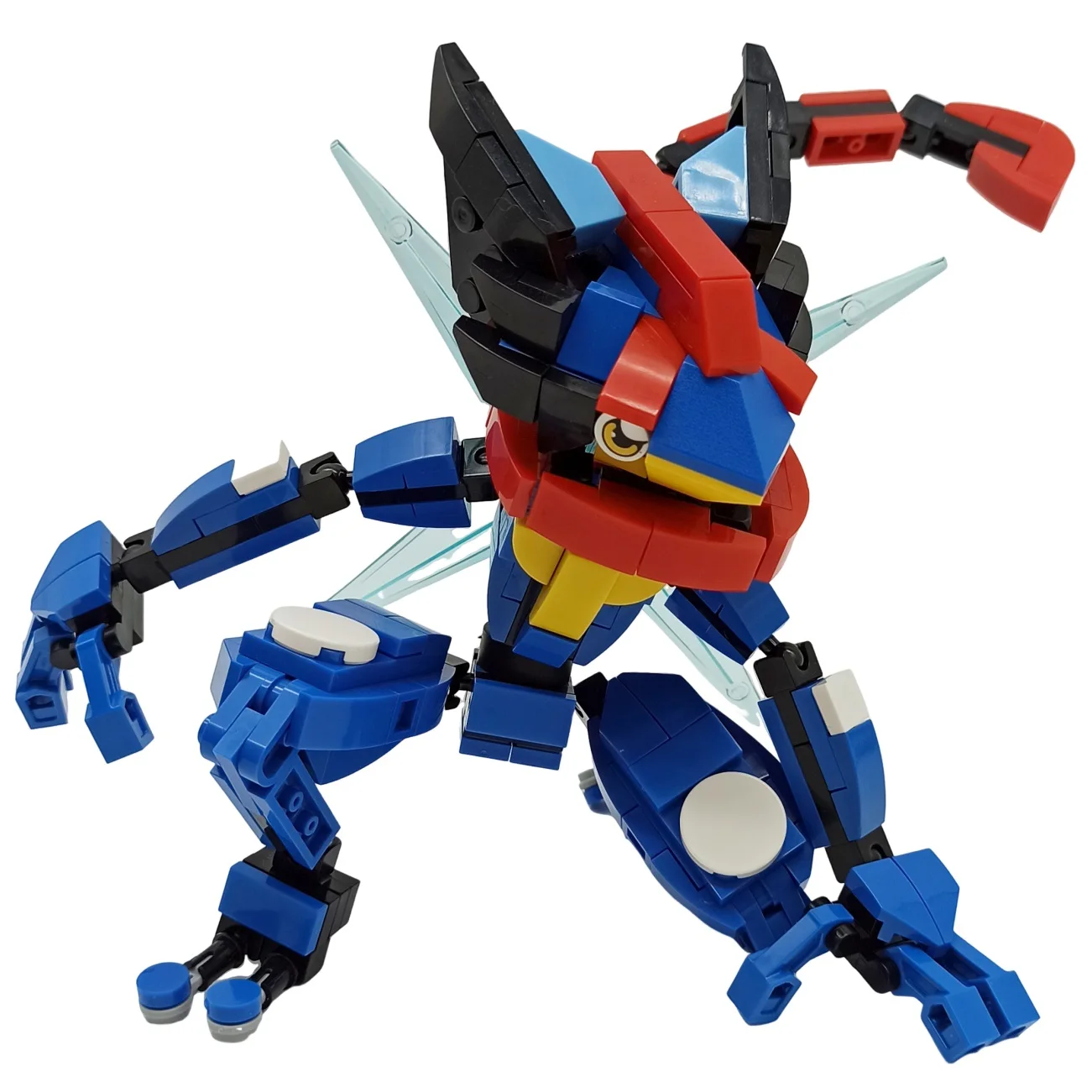 Фото Строительные блоки Pokemon Greninja, мини-фигурки, игрушки №1
