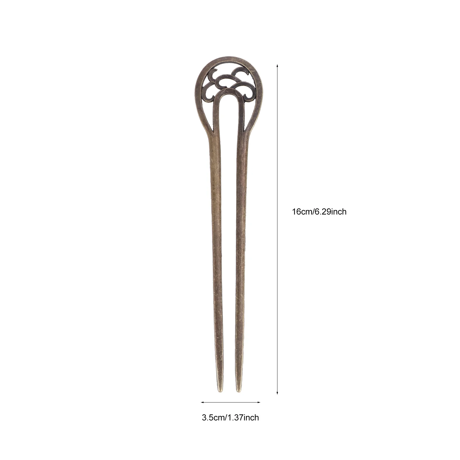 2 шт. палочки для еды украшают заколку волос в стиле ретро декоративные винтажные