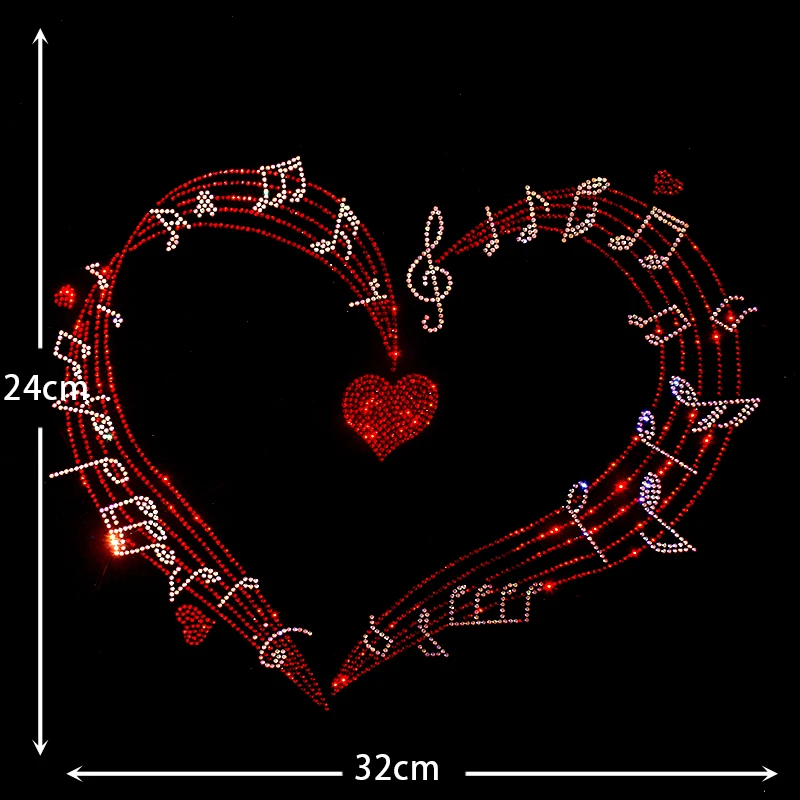 Блестящие алмазные стикеры высокого качества женская модель с любовным рисунком