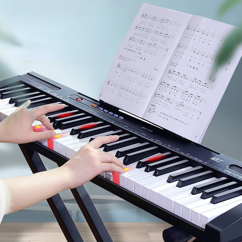 Electronic Piano Digital Keyboard Professional Baby Piano Portable 61 Children Music Sensor Teclado Infantil Musical Instruments