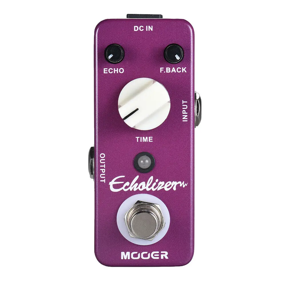 

Mooer Guitar Effects Pedals Processsor Warm &amp Vintage Bass Pedal Electric Guitars Accessories Echolizer Analog Delay