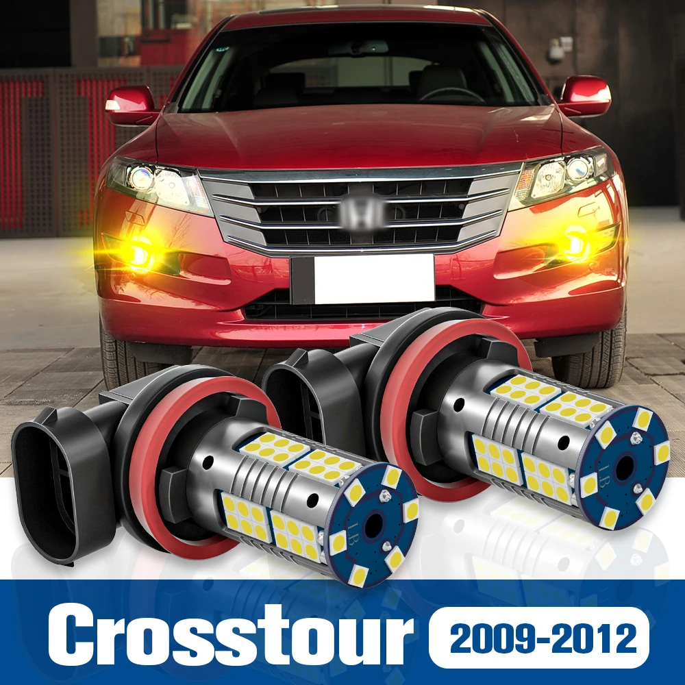 

2pcs LED Fog Light Blub Lamp Accessories Canbus For Honda Crosstour 2009-2012 2010 2011