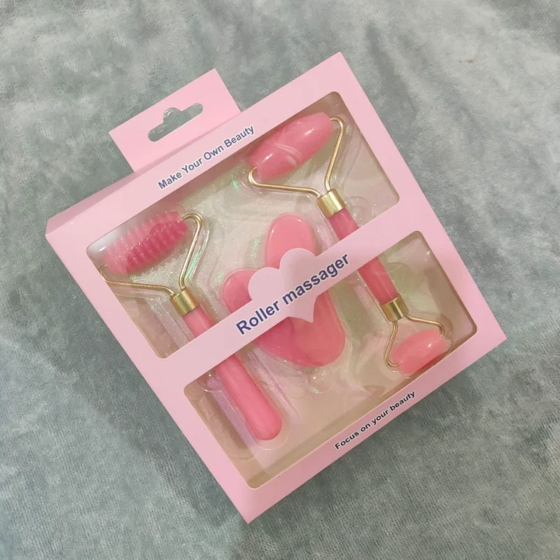 

Resin Gua Sha Roller Massager for Face Body Facial Guasha Massage Tools Beauty Health Skin Care Tools Not Jade Stone 2/3pc