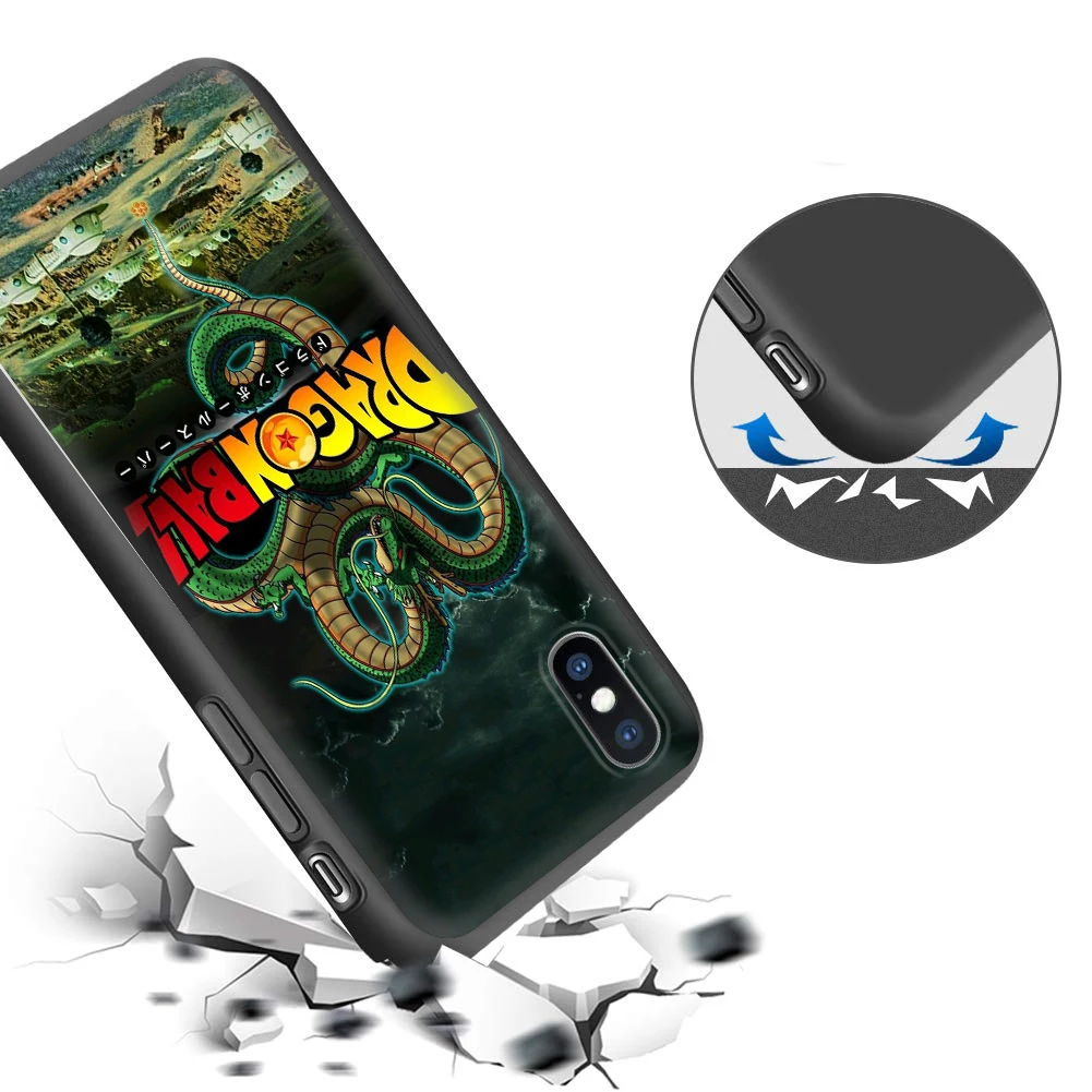EF13 D-Dragons G-Gokus Balls Soft Silicone Case for Xiaomi Redmi 8 8A 9 9A 9T 9C 10 10X Pro 13 4G 5G 13C A3 Caver