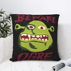 Остерегайтесь Ogre, чехол для диванной подушки, Шрек, слепые мыши, фантазийные рельефные подушки, чехлы, DIY печать, Kawaii для декора дивана