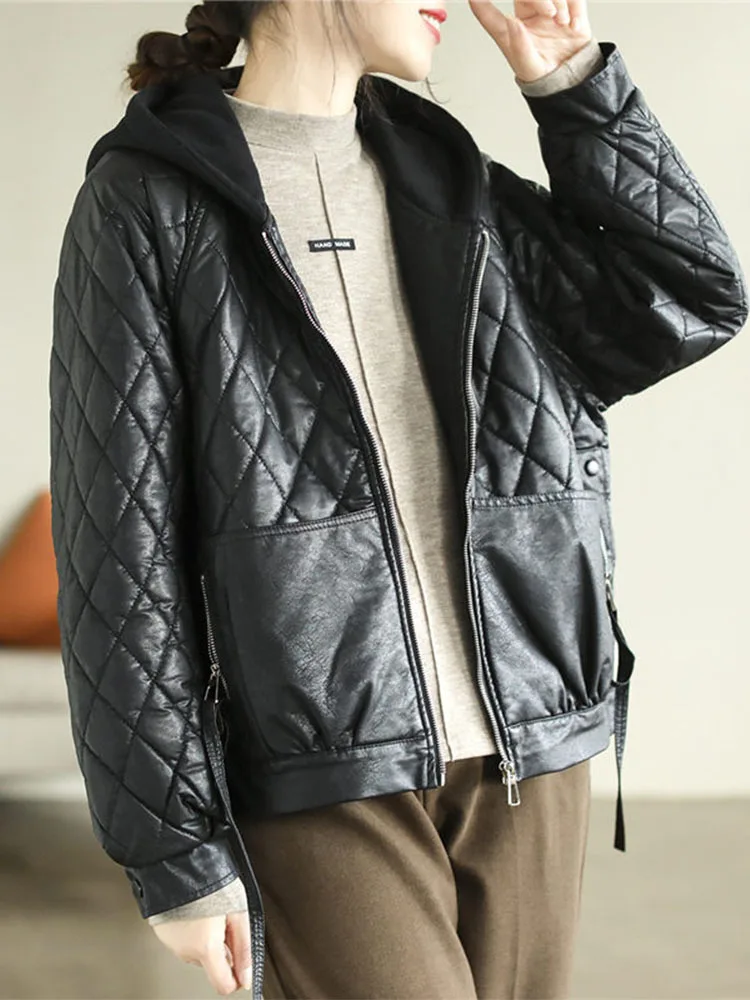 Max LuLu 2022 зимние плотные пальто женские модные свободные Стеганые Куртки из