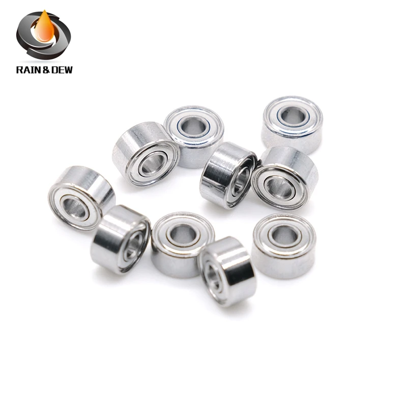 

10Pcs S693ZZ S693 S693Z Stainless steel ball bearing ABEC7 3X8X4 Ball Bearing