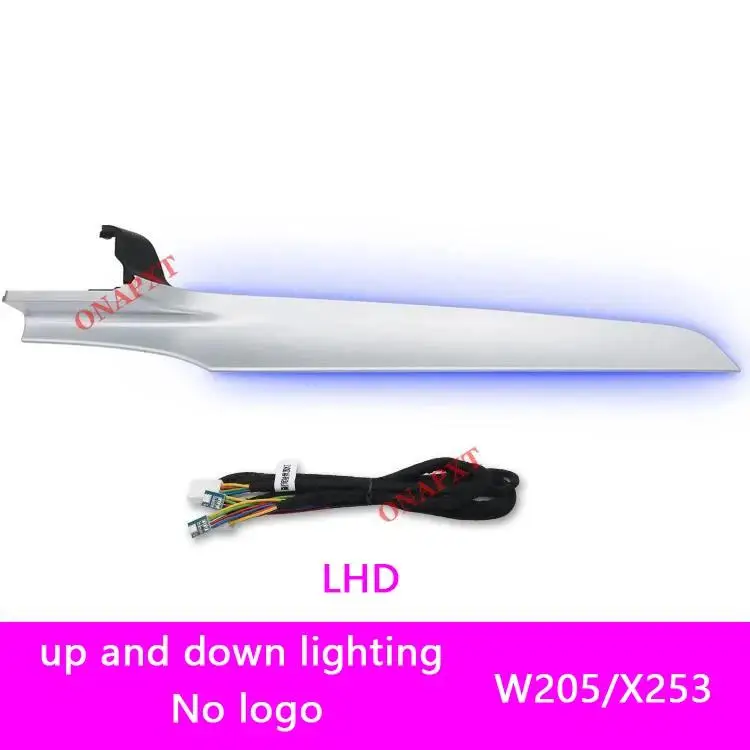 Для Mercedes-Benz C W205 Coupe GLC X253 2014-2022 светодиодный неоновый окружающий свет LHD RHD MB