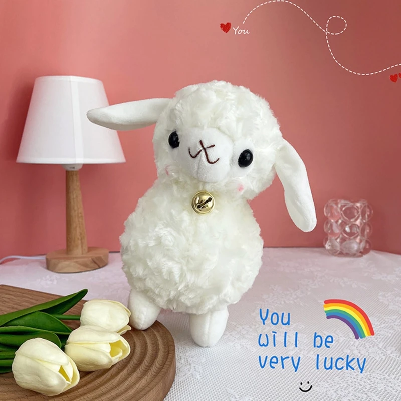 

Kawaii Baby Goat Soft Plush toys Cute Goat Doll Creative Cartoon Sheep Doll Room Decorations Toys Christmas Presents