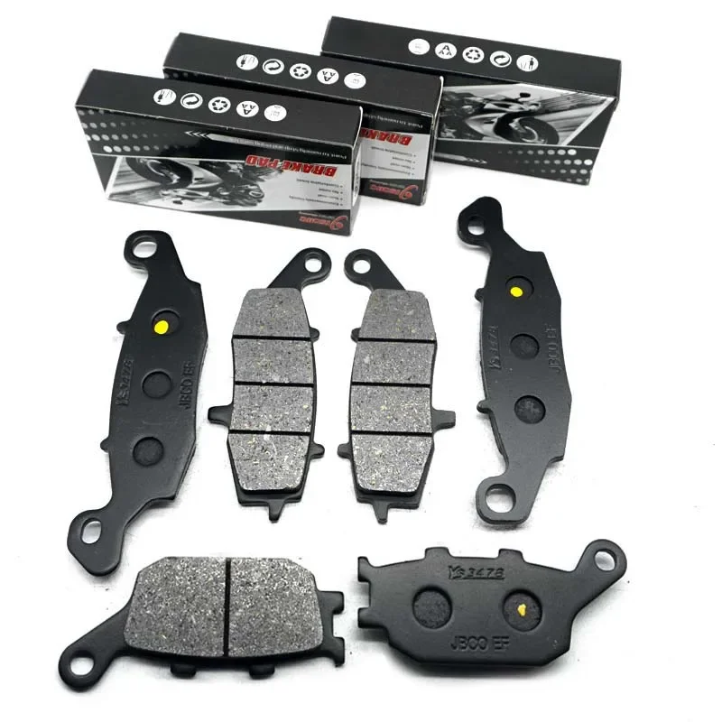 Фото Для SUZUKI SV650F 2009, SV650S 2003-2012, SV650SA Top Fairing ABS 2007-2011, SV 650 F SA: Комплекты передних и задних тормозных колодок для мотоциклов №1