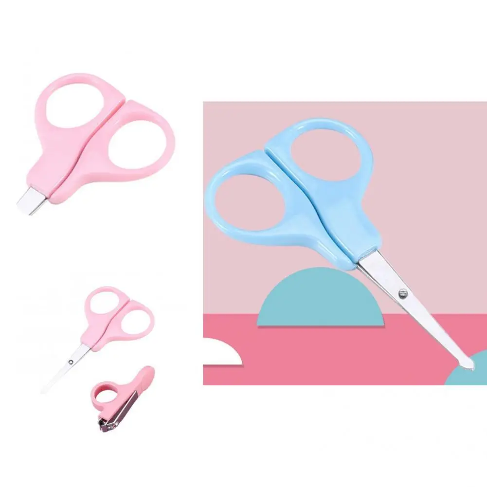 

1 Set Baby Nail Trimmer Great Practical Ergonomic Handle for Children Baby Nail Scissor Finger Nail Clipper