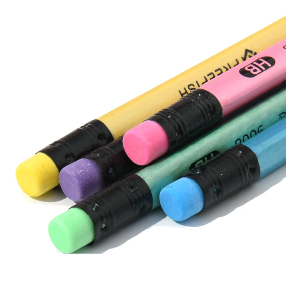 

24pcs Handwriting Triangle Pencils Wood Case Mechanical Beginner Grip Writing for Kids Adults ( )