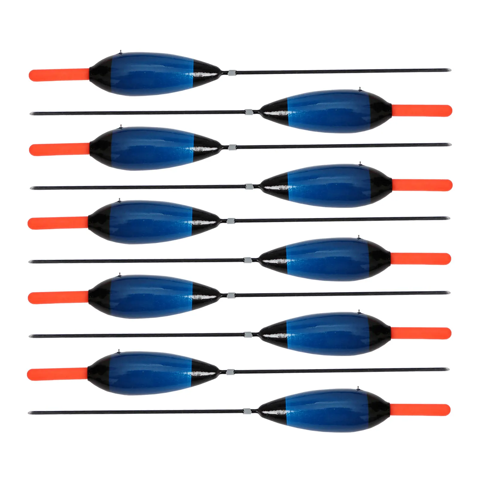 

10 pcs/lot Fishing Floats Wood Hard Long-Tail Cork Plastic Bobbers Buoy 3g/16.5cm Buoyancy 2g Fishing Tackle Accessories Pesca