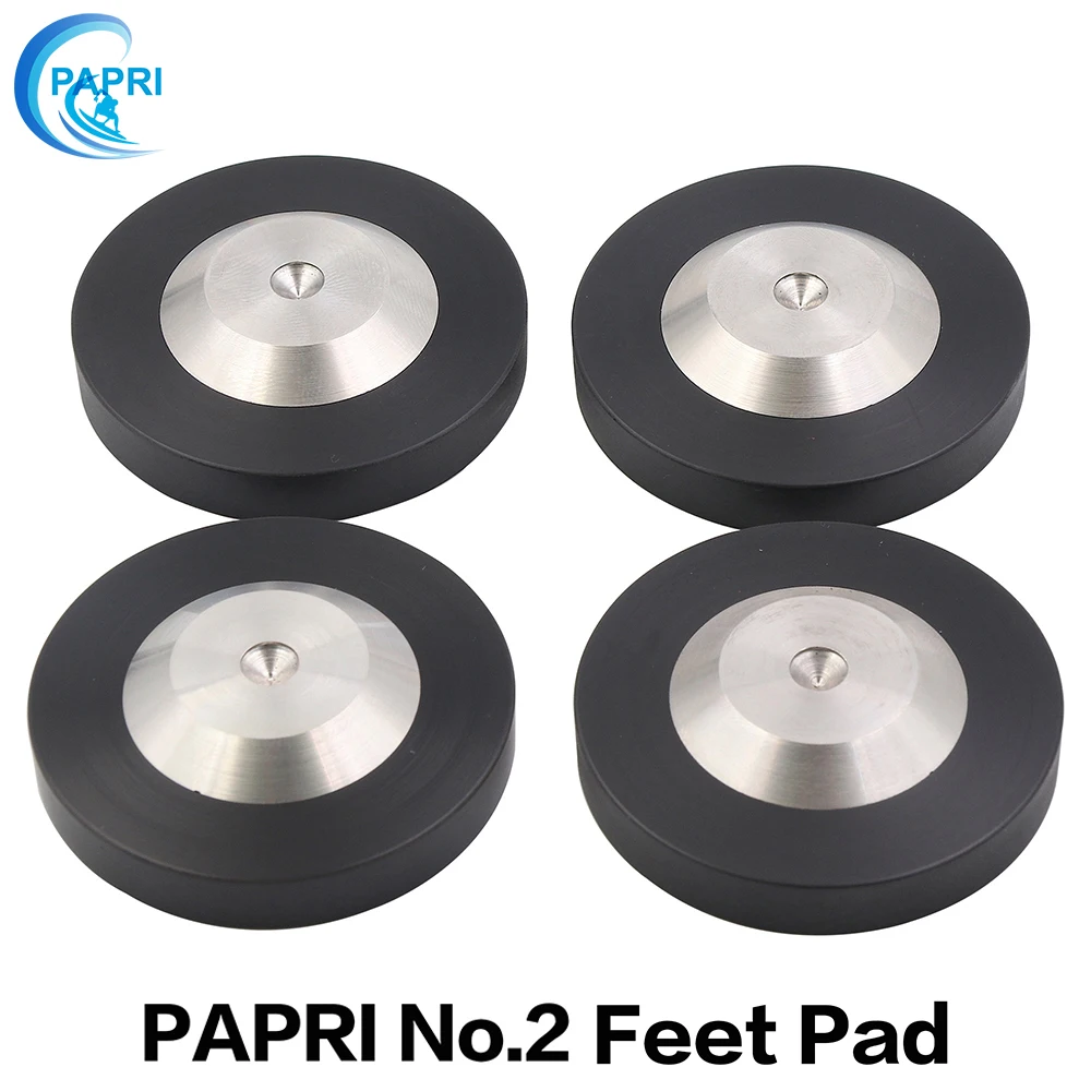 

PAPRI 4 шт. 49x13 мм 304 графитная колонка из нержавеющей стали, усилитель проигрывателя CD, предусилитель, изоляционный шип Pad, аудио, Hi-Fi, DAC, поворот...