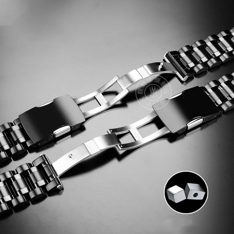 Изогнутый браслет для Citizen Sky Eagle Green Angel JY8074 JY8085 стальной ремешок часов из