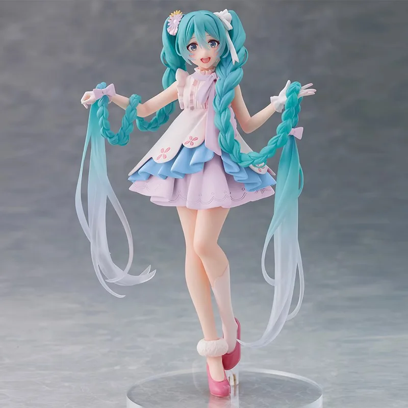 Hatsune Miku фигурка девушки из аниме виртуальная певица принцесса длинные волосы