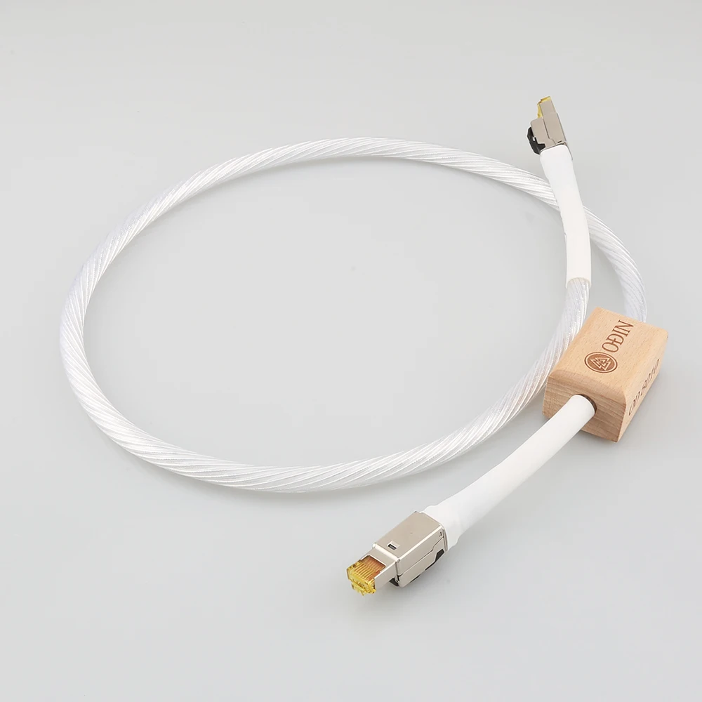 Горячая Распродажа HiFi Nordost ODIN Ethernet-кабель Cat8 скоростной Lan-кабель RJ45 сетевой