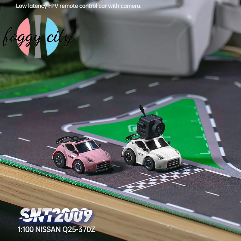 

Datong Snt 2009 Demon Z 370z 1:100 Rc Q Edition Table Racing Race Set Camera Remote Control Car Children's Birthday Gift