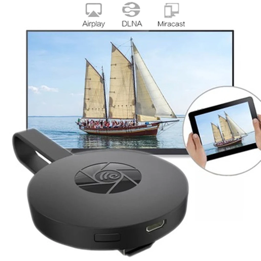 Беспроводной HDMI-совместимый адаптер G2 Wifi-ресивер 1080P HD ТВ-адаптер для Airplay Media Streamer