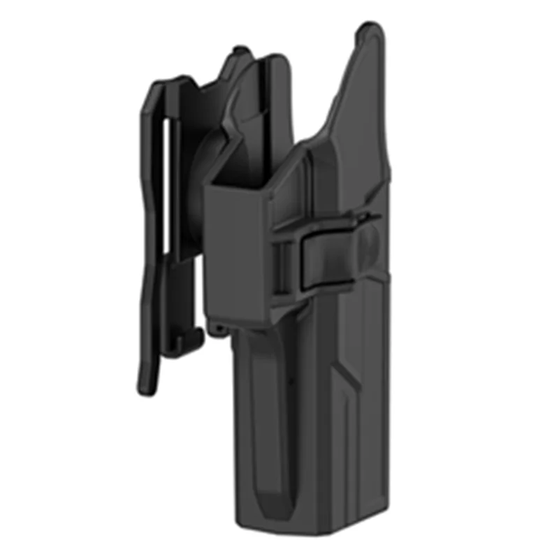 

Tactical Outside Waistband Holster Right Hand Polymer Airsoft Gun Case for Glock 17/22/31 with Molle Attachment