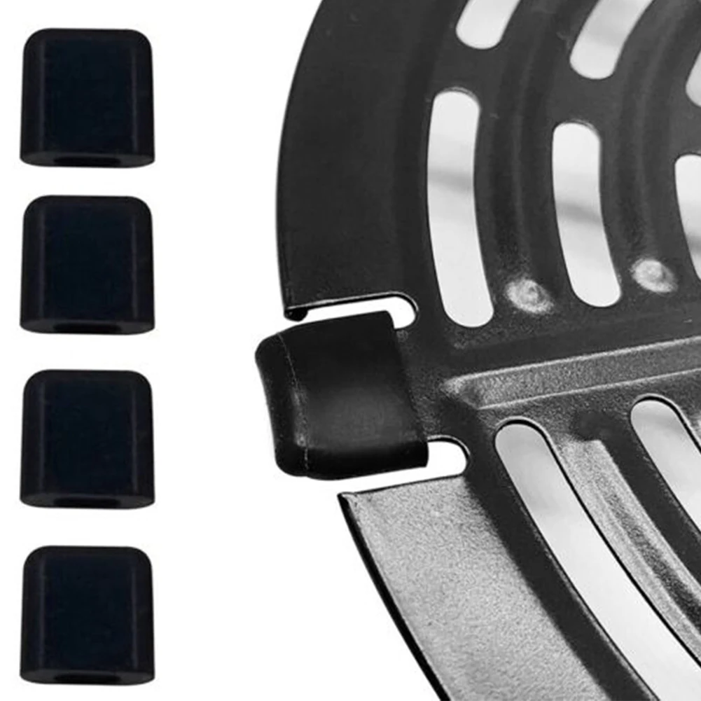 

Home Kitchen Air Fryer Rubber Bumpers Kit Replacement Scratch Protection Cover 10pcs Accessories Black Parts Set