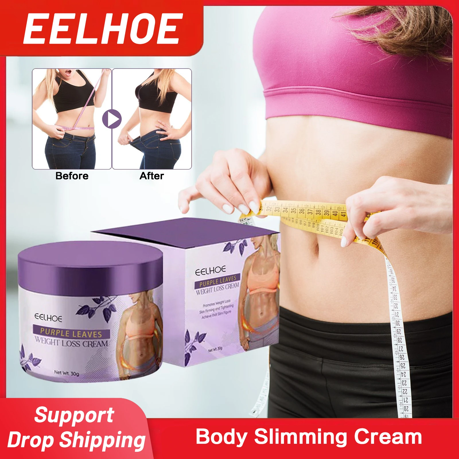 

Body Slimming Cream Remove Cellulite Sculpting Fast Belly Thigh Waist Fat Burning Abdomen Lifting Firming Weight Loss Cream 30g