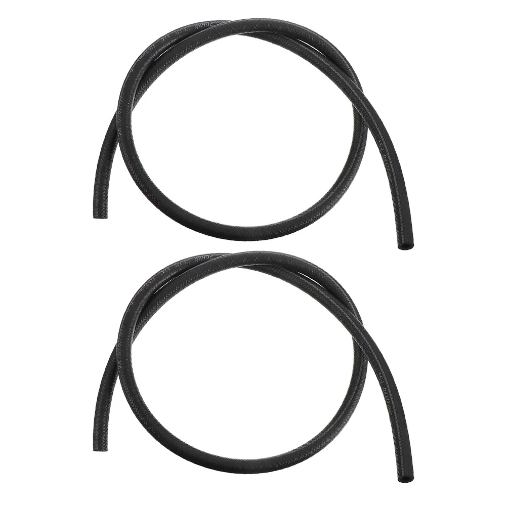 

2pcs Fuel Line Hose Car Fuel Pressure Hose Fuel Leak Off Pipe Rubber Fuel Pipe Gas Oil Tube Gas Oil Tube