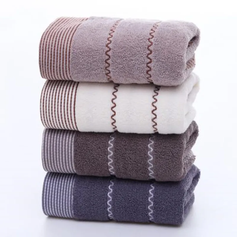 

Article 3 the family pack Pure Cotton Towel 34x70cm Embroidered Towels For Adults Quick-Dry Thicken Soft Face Towels Absorbent