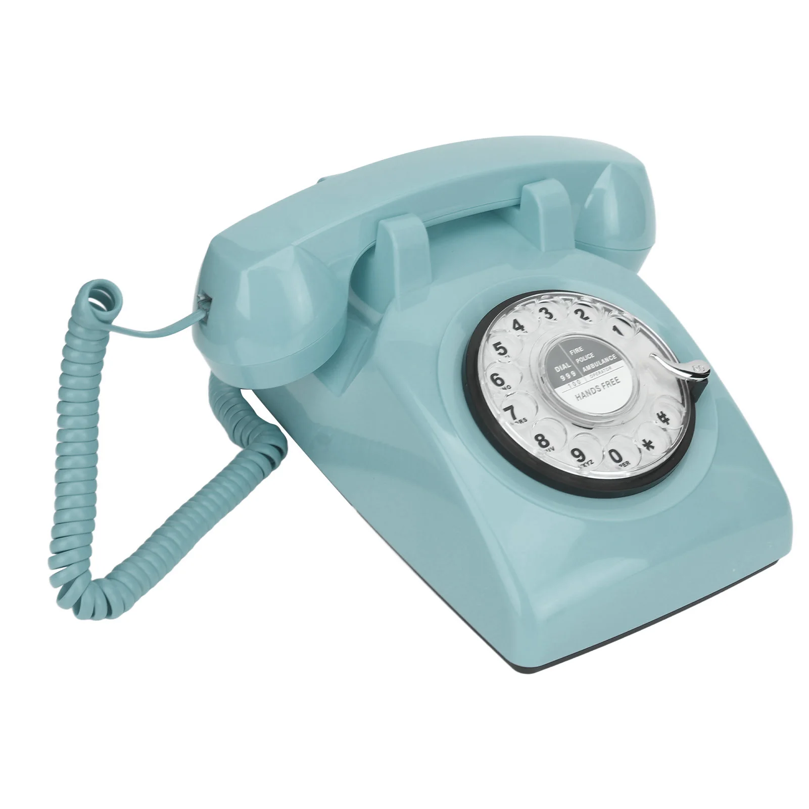 Классический настольный телефон Поворотный стационарный Ретро Старомодный