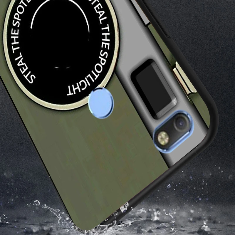 Чехол в стиле ретро с музыкой для Tecno Camon X Pro Модный мягкий чехол телефона из ТПУ CA7