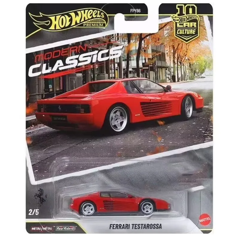 Фото Модель автомобиля Hot Wheels 1/64 Mercedes-Benz 190E No.0 Modern Classics FPY86, литая под давлением, золотая коллекционная серия, из сплава. №4
