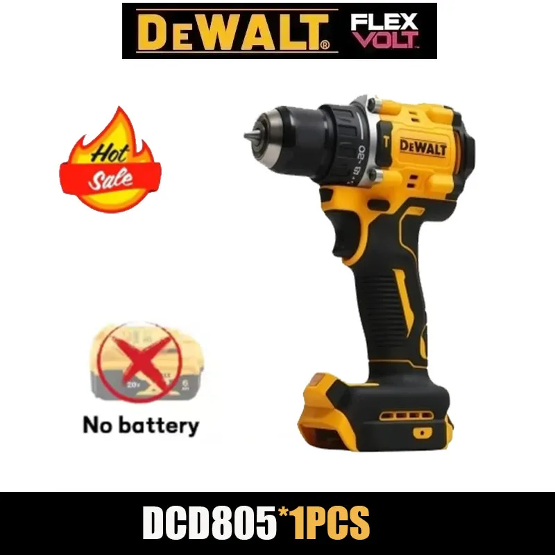 

Аккумуляторная бесщеточная ударная дрель-шуруповерт DEWALT 20В DCD805