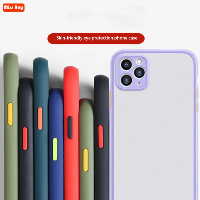 

Shockproof Silicone Bumper Phone Cases for Samsung galaxy S22 Plus S22 Ultra Case Luxury Matte Protection Shell Hard Back Cover