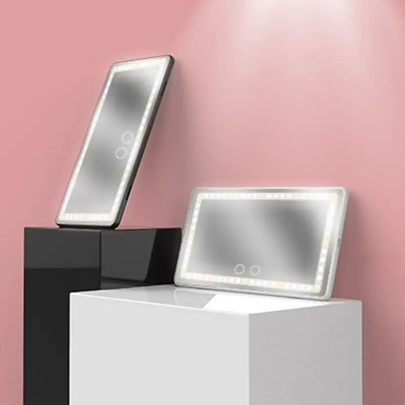 

Universal Car Sun Visor Mirror LED Makeup Mirror Touch Switch Vanity Mirror Sun Visor Cosmetic Mirror Car Interior Accessories