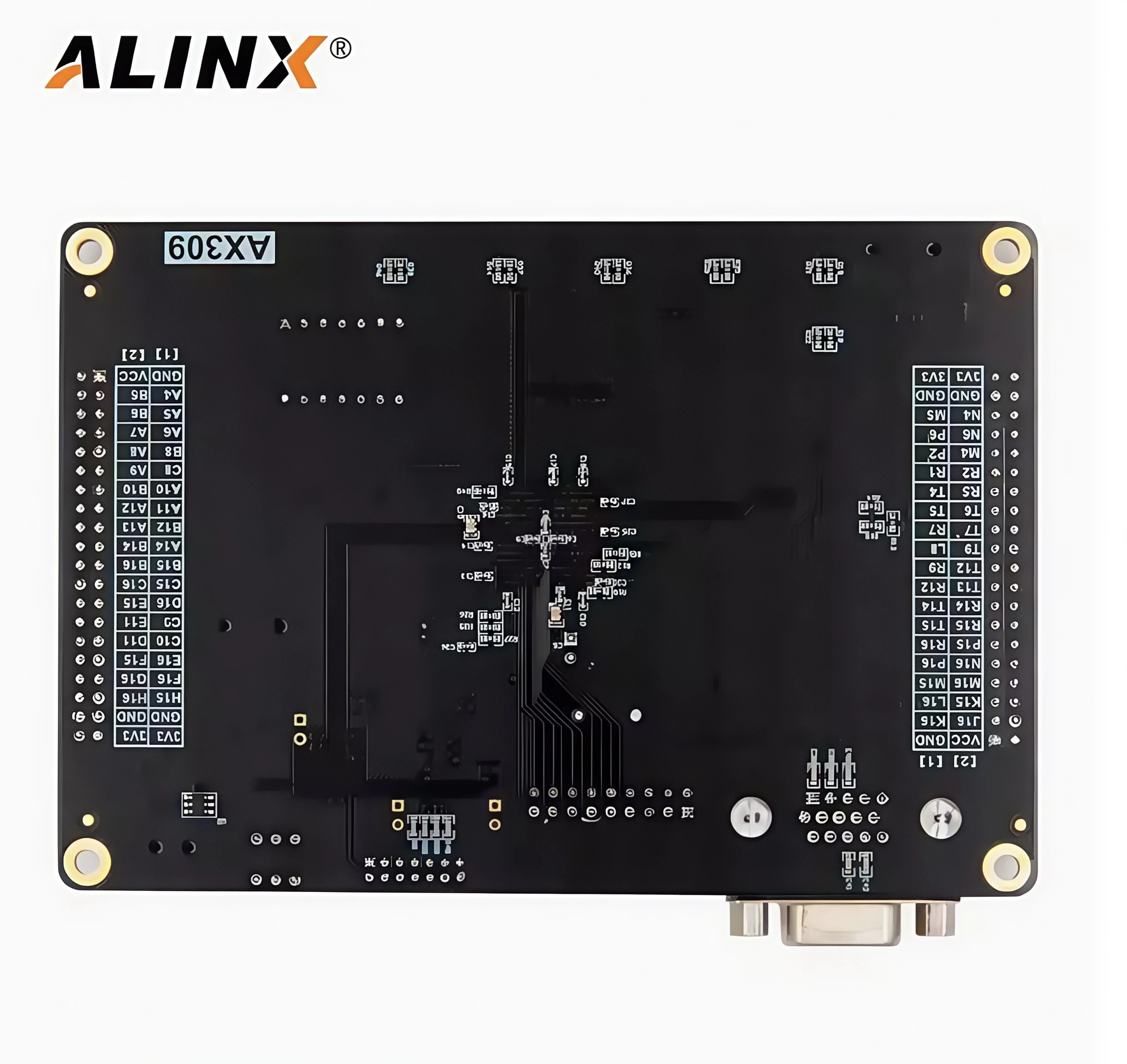 Фото Плата разработки Xilinx Spartan-6 Fpga Ax309 Обучающая плата Spartan6 Xc6slx9 Студенческая доска №2