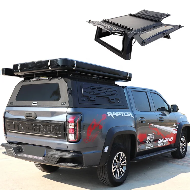 Грузовика Top Camper Pick Up Hilux Canopy алюминиевый Dmax для Gladiator Tacoma JAC T6 T7 T8