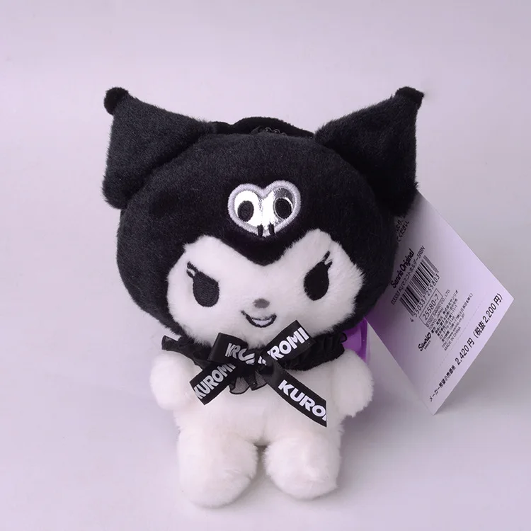 

Sanrio Kawali Kuromi Hello Kitty My Melody Cinnamoroll Pillow Plush Keychain Anime Kid toy Cartoon for halloween gift