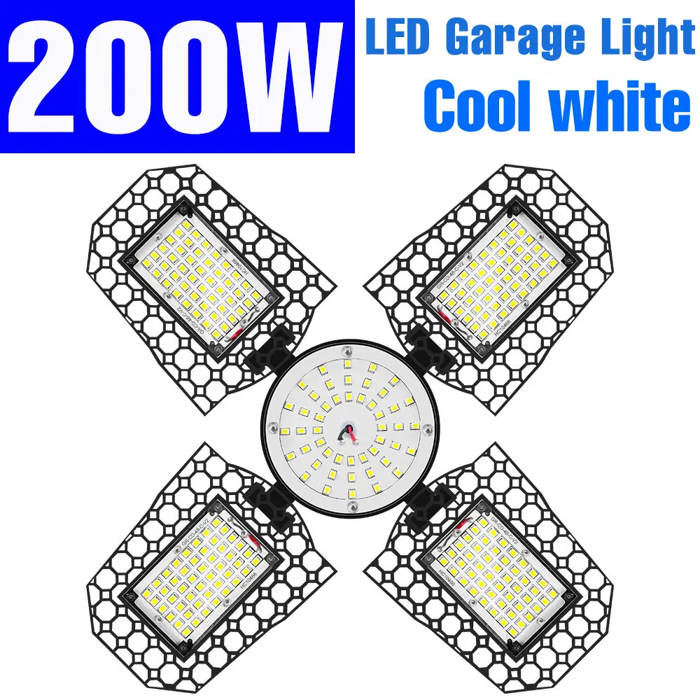 

LED лампа для гаража 200W