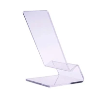 transparent cell phone holder acrylic display stand clear rack stand for cell phone display for samsung huawei xiaomi iphone