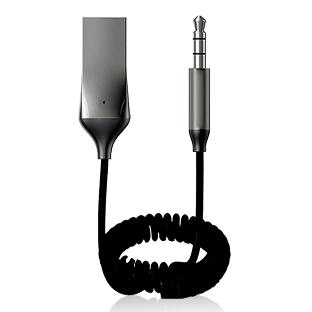

Car Portable Bluetooth-compatible Receiver 3 5mm AUX Audio Adapter