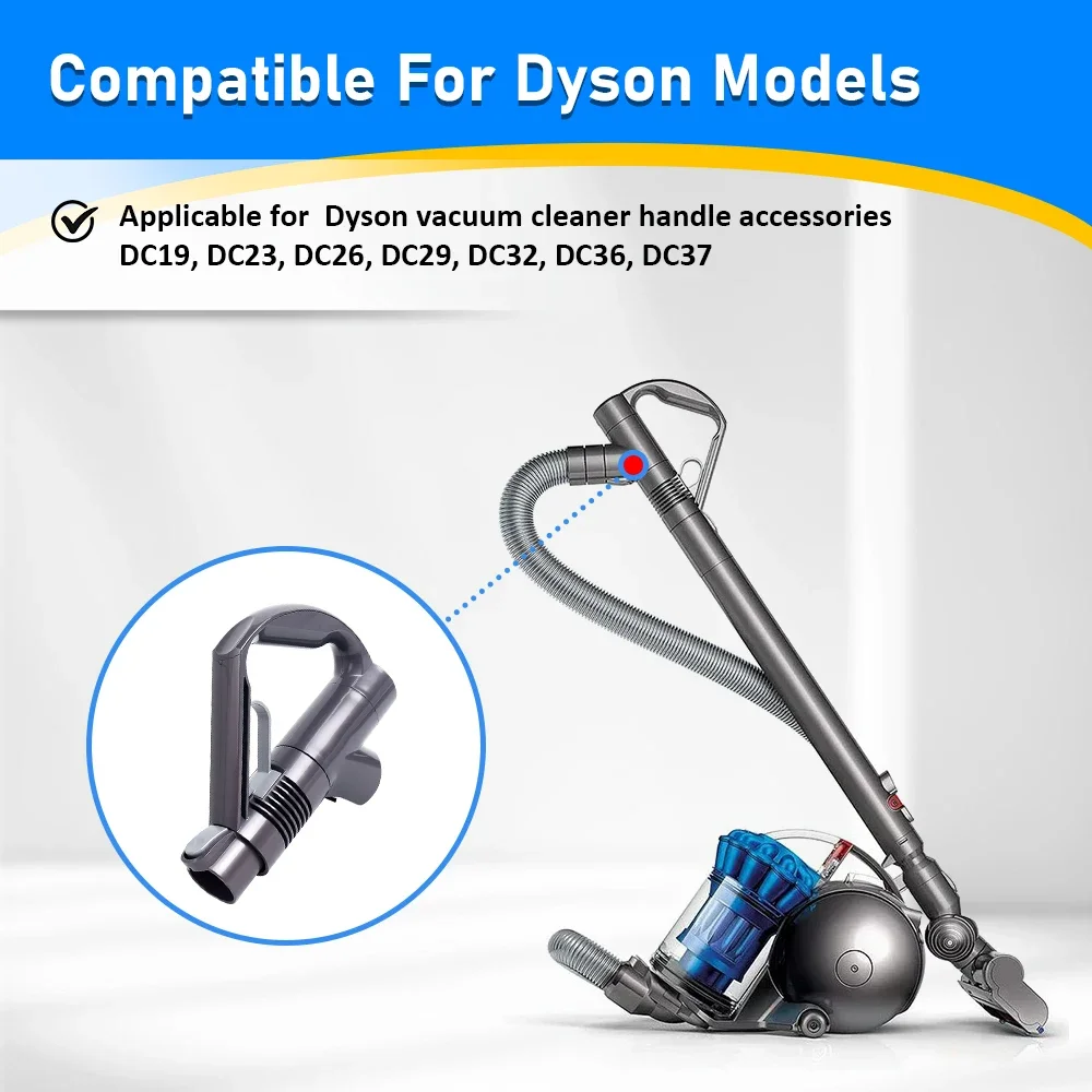 Фото Ручка пылесоса, трубка, держатель, деталь, детали ручки для Dyson DC19 DC23 DC26 DC29 DC32 DC33C DC36 DC37 DC48 DC52 №2