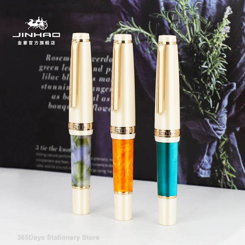 Ручка перьевая Jinhao 82 Mini стильная ручка EF/F/M/ Nib акриловая компактная короткая