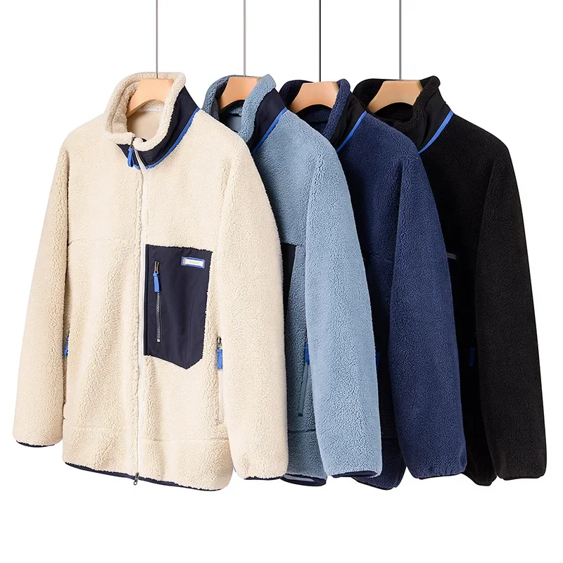 Уличные женские куртки утепленные теплые свободные модные повседневные пальто