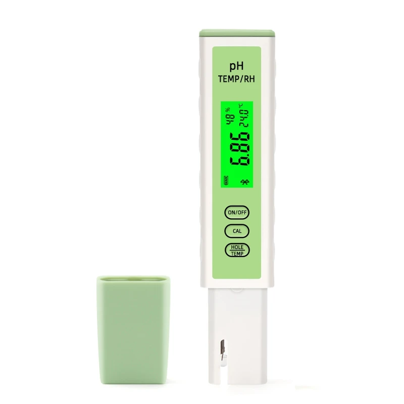 

Big Deal Digital Temperature RH PH Meter Blue Tooth Online Monitor Water Quality Acidity Tester For Drinking Water Aquariums